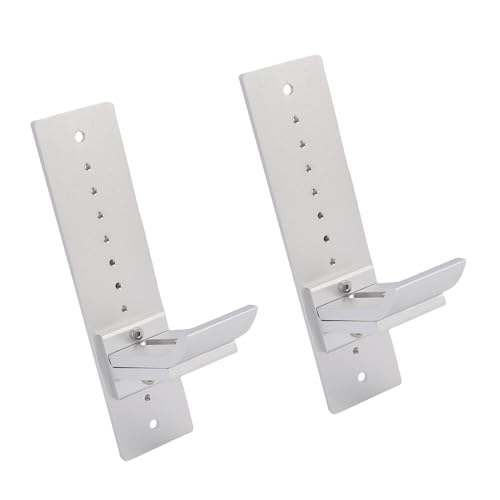 Naroote RC -TA -Display Stand, Anti Crack Decorative Stury Struktur Starke Ladungskapazität RC Model Car Wall Display Anhänger für 1/18 1/16 /10/8 /5 Skalen Crawler (Silver) von Naroote