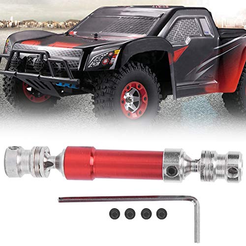 Naroote Rc-Teile, Rc-Autoteile, Metall-Hinterantriebswelle Cvd, Metall-CVD-Hinterantriebswelle, Ersatzteile, Passend für 12428 12423 1/12 RC-Car (Rot) von Naroote
