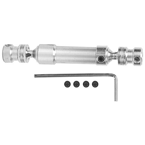 Naroote Rc-Teile, Rc-Autoteile, Metall-Hinterantriebswelle Cvd, Metall-CVD-Hinterantriebswelle, Ersatzteile, Passend für 12428 12423 1/12 RC-Car (Silver) von Naroote