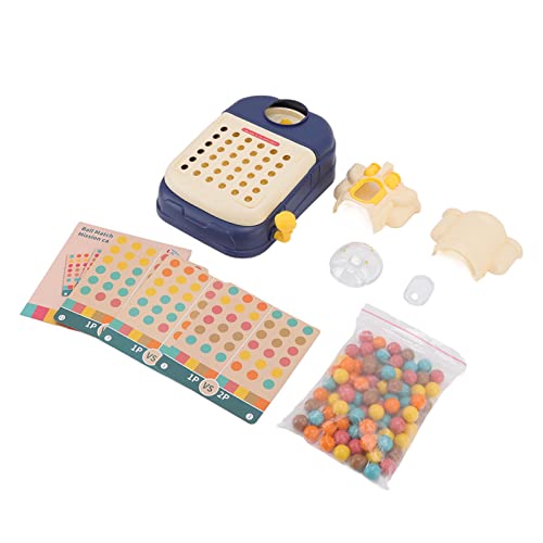 Naroote Tischspiel mit Elimination Ball, Es Verbessert die Koordination Verschiedener Spielmethoden für EIN Feines Spielspiel mit Schach mit Farbigen Rätseln mit Ball für den Häuslichen Gebrauch von Naroote