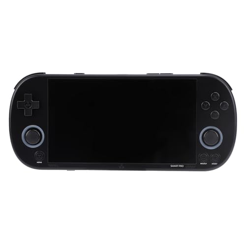 Naroote Tragbare Spielekonsole, Akkukapazität von 5000mah A133P Smart Game Processor Console 9000+ High Definitionsspiele für zu Hause (Black) von Naroote