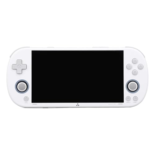 Naroote Tragbare Spielekonsole, Akkukapazität von 5000mah A133P Smart Game Processor Console 9000+ High Definitionsspiele für zu Hause (White) von Naroote