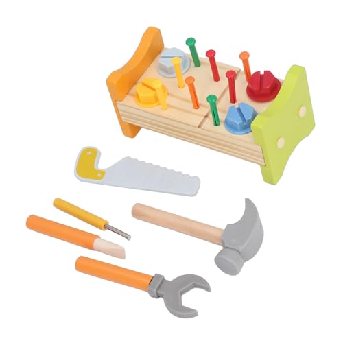 Pädagogischer Bauwerkzeugsatz, Leichtes und Langlebiges Konstruktionsspielzeug für die Frühe Bildung von Kleinkindern (Typ 2) von Naroote
