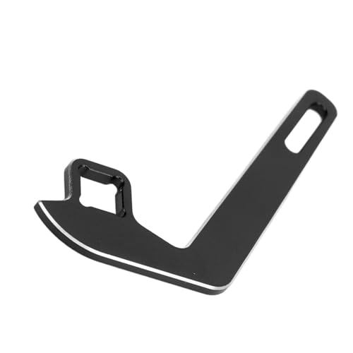 RC -Sender -Lenkradauslöser, Robuste Kompatibilität 1 Handed Control Adapter Kit Aluminiumlegierung für den Außenbereich (BLACK) von Naroote