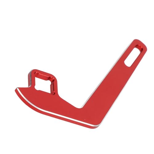 RC -Sender -Lenkradauslöser, Robuste Kompatibilität 1 Handed Control Adapter Kit Aluminiumlegierung für den Außenbereich (Rot) von Naroote