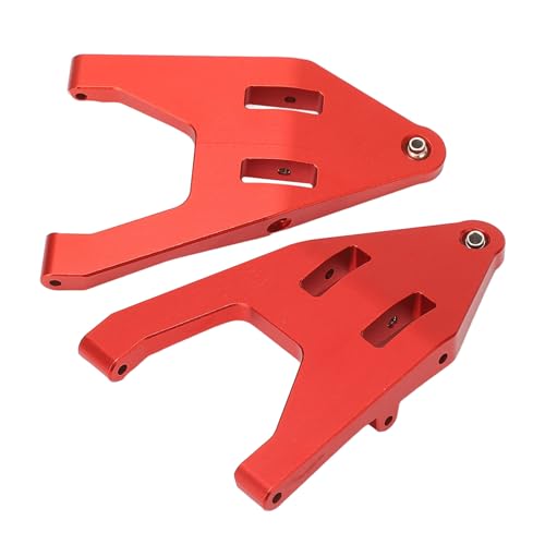 RC Swing Arm, Präzise Anpassung Langer Lebensdauer Vorderer Unterer Schwung Arm Aluminiumlegierung Hochstärke 2pcs für SG1002 1/10 Off -Straße LKW (Rot) von Naroote