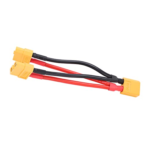 XT60 Parallelkabel, XT60 Dual Extension Y Splitter Safe 9cm / 3.5in Langlebiges korrosionsbeständiges Silikon für RC Batterien XT60 Parallelkabel, XT60 Dual Extension Y Splitter Safe 9cm / 3.5in Langlebiges korrosionsbeständiges Silikon für RC Batterien von Naroote