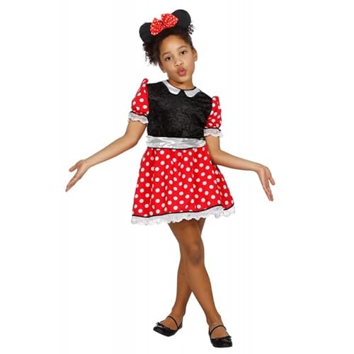 Narrenkiste W3675-152 rot-schwarz-weiß Kinder Minniemauskleid Mauskostüm Gr.152 Narrenkiste W3675-152 rot-schwarz-weiß Kinder Minniemauskleid Mauskostüm Gr.152 von Narrenkiste