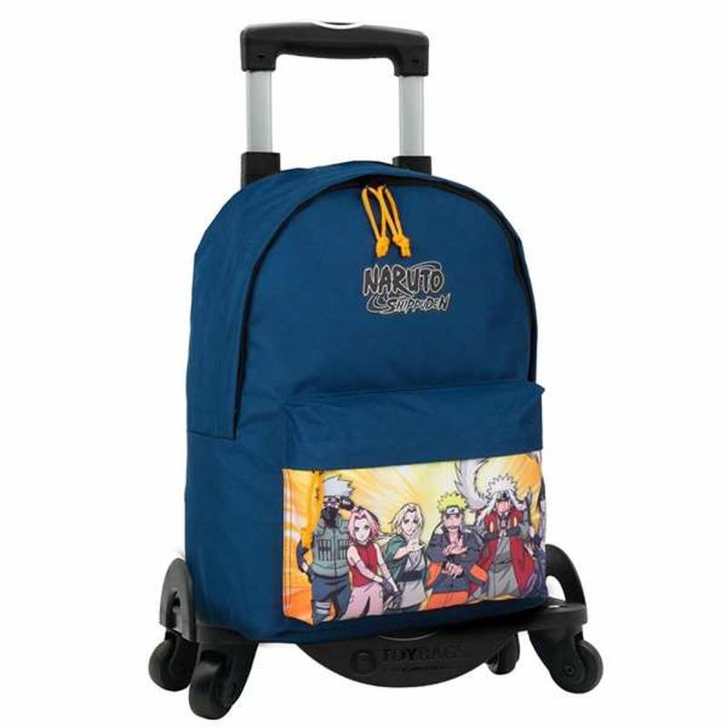 Schulrucksack mit Rädern Naruto Blau 42 x 31 x 13,5 cm von Naruto