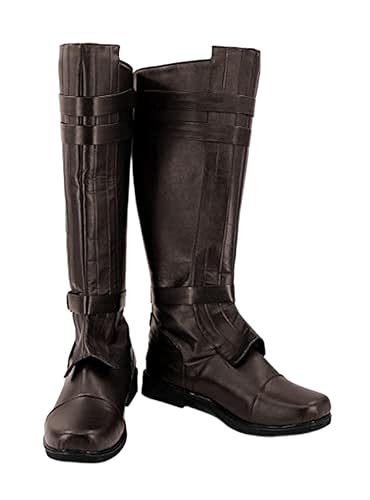 Nasfotim NEWSAIL Anakin Skywalker Kostüm Stiefel Cosplay Schuhe Schwarz Braun Männlich Nasfotim NEWSAIL Anakin Skywalker Kostüm Stiefel Cosplay Schuhe Schwarz Braun Männlich von Nasfotim
