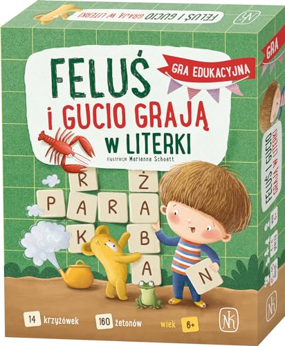 Felusi und Gucio spielen Buchstaben von Nasza Księgarnia