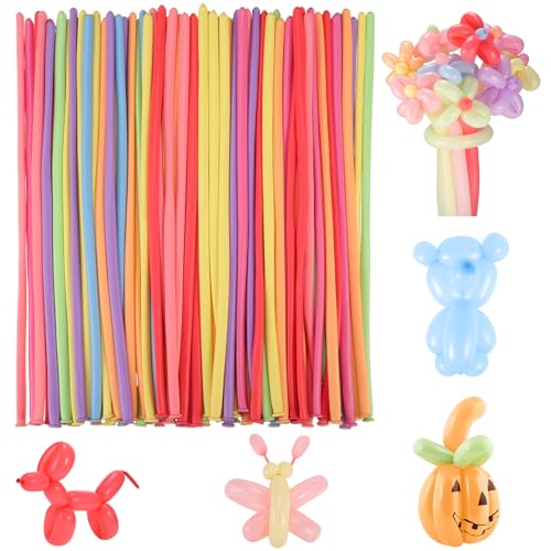 100 Stück Modellierballons, 30cm Luftballons Lang Bunte Ballons Modeling Balloons für DIY Party Hochzeiten Geburtstag Dekoration 100 Stück Modellierballons, 30cm Luftballons Lang Bunte Ballons Modeling Balloons für DIY Party Hochzeiten Geburtstag Dekoration von NatNarr