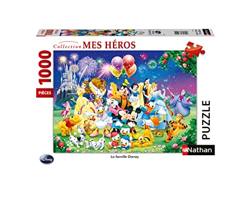 Puzzle 1000 Pièces Nathan La Famille Disney von NATHAN