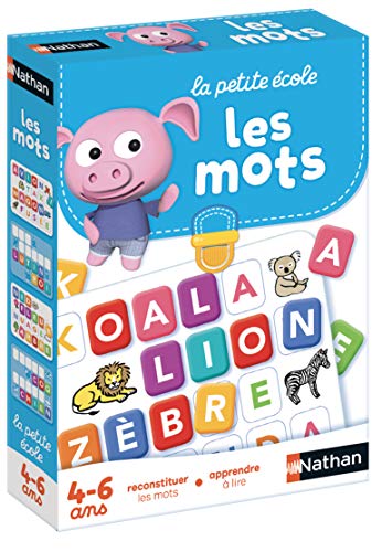 Nathan – 31405 – Lernspiel zum Erlernen der Worte – Les Mots (französische Version) von NATHAN