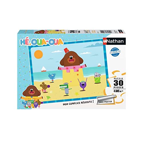 Nathan Kinderpuzzle – 30 Teile – Oua Oua am Strand – Hey, Oua-Oua – Mädchen oder Jungen ab 4 Jahren – hochwertiges Puzzle – Dicker und robuster Karton – Alltag & Urlaub – 86142 Nathan Kinderpuzzle – 30 Teile – Oua Oua am Strand – Hey, Oua-Oua – Mädchen oder Jungen ab 4 Jahren – hochwertiges Puzzle – Dicker und robuster Karton – Alltag & Urlaub – 86142 von NATHAN
