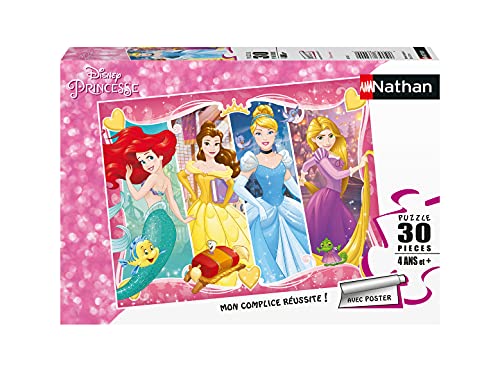 Nathan 4005556863822 30 pièces Amies Disney Princesses Puzzle für Kinder von NATHAN