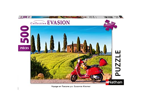Nathan 4005556872206 500 Teile Reise in die Toskana Susanne Puzzle für Erwachsene, Keine von Nathan