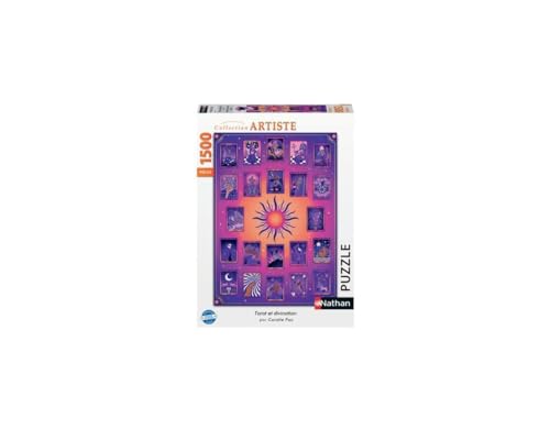 Puzzles Nathan 4005556872985 1500 Teile – Tarot und Wahrsagung/Coralie Fau Puzzle für Erwachsene Puzzles Nathan 4005556872985 1500 Teile – Tarot und Wahrsagung/Coralie Fau Puzzle für Erwachsene von NATHAN