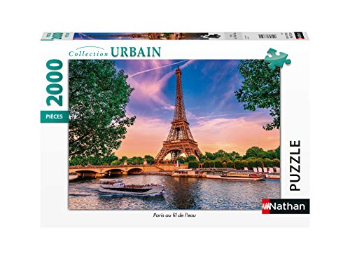 Puzzles Nathan 4005556878840 2000 Teile Paris Wasserdraht Puzzle für Erwachsene von NATHAN