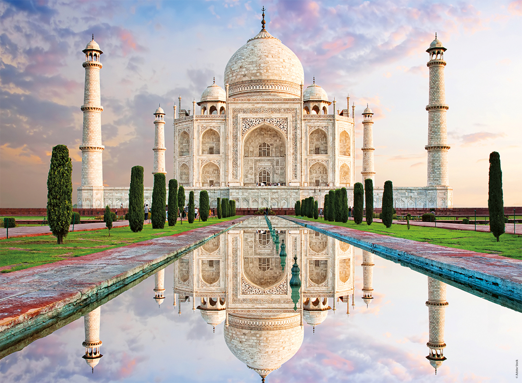 Nathan Das Taj Mahal, der Palast der Liebe 500 Teile Puzzle Nathan-01514 Nathan Das Taj Mahal, der Palast der Liebe 500 Teile Puzzle Nathan-01514 von Nathan