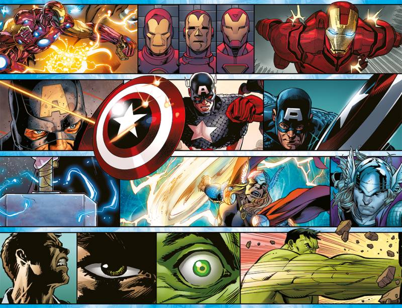 Nathan Die Avengers 2000 Teile Puzzle Nathan-01547 von Nathan