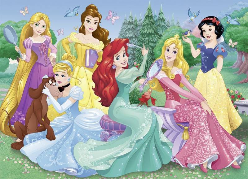 Nathan Disney Princess 45 Teile Puzzle Nathan-86537 von Nathan