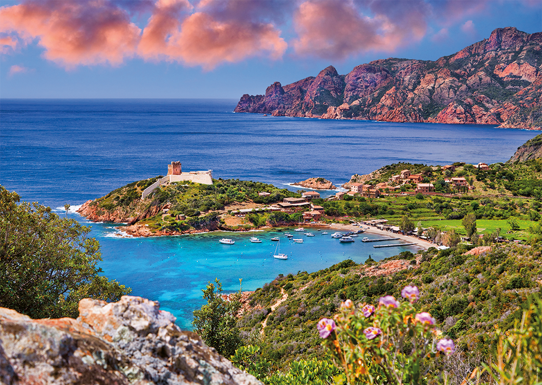 Nathan Französische Regionen - Girolata, Korsika 1000 Teile Puzzle Nathan-02008 Nathan Französische Regionen - Girolata, Korsika 1000 Teile Puzzle Nathan-02008 von Nathan