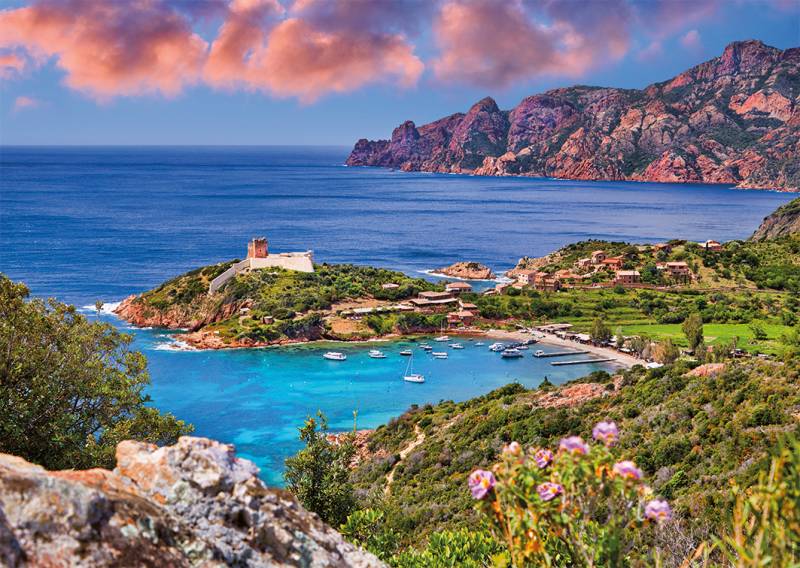 Nathan Französische Regionen - Girolata, Korsika 1000 Teile Puzzle Nathan-02008 Nathan Französische Regionen - Girolata, Korsika 1000 Teile Puzzle Nathan-02008 von Nathan