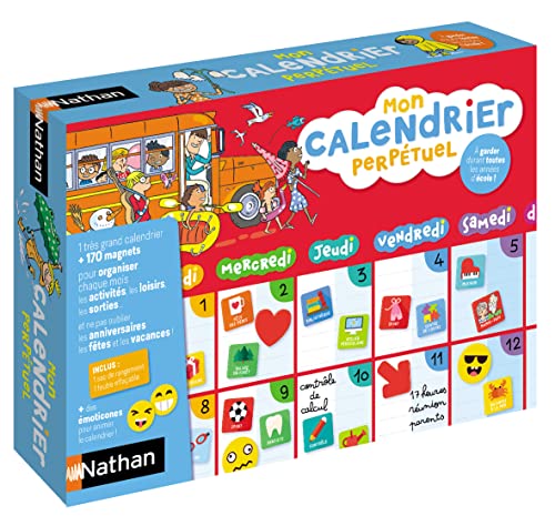 Mein Ewiger Kalender – Nathan – 31025 (Französische Version) von NATHAN