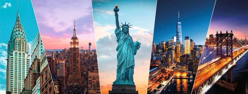 Nathan New York Landmarks 1000 Teile Puzzle Nathan-00892 von Nathan