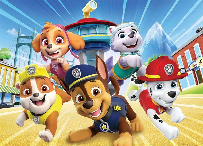 Nathan Paw Patrol Adventures 100 Teile Puzzle Nathan-86150 von Nathan