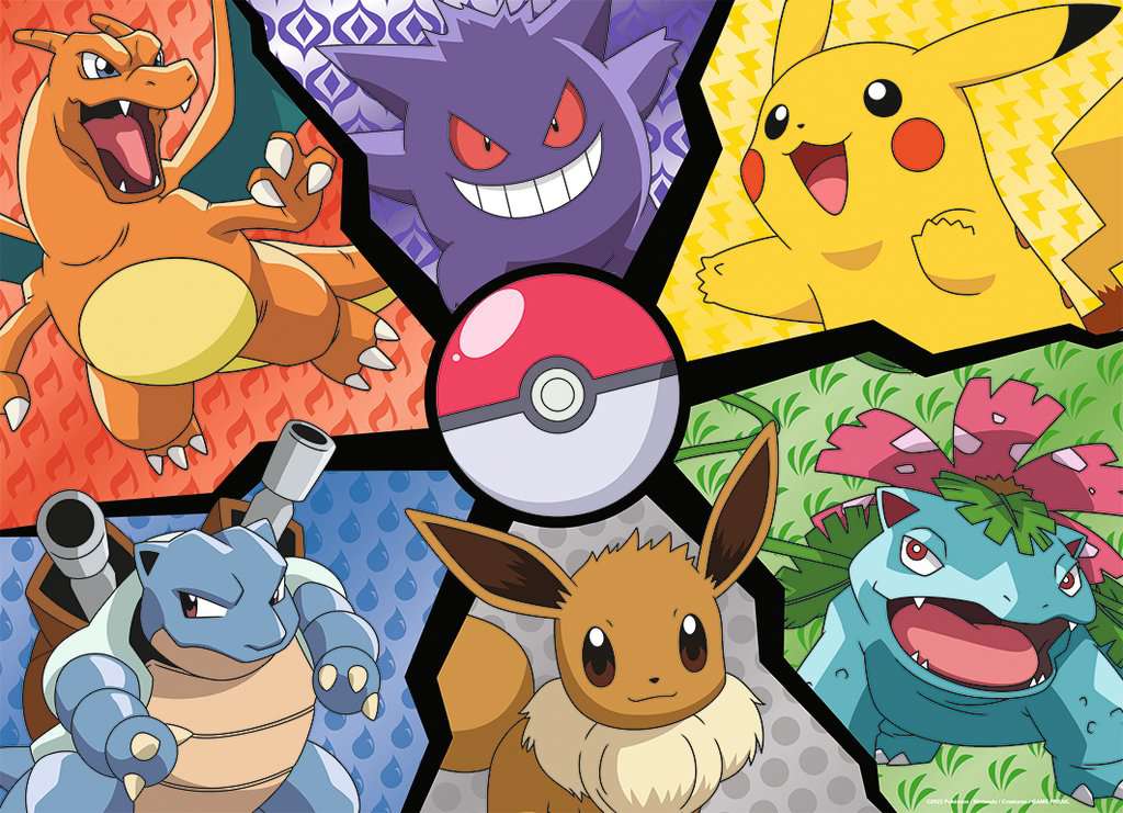 Nathan Pikachu, Eevee and Co. 100 Teile Puzzle Nathan-86188 Nathan Pikachu, Eevee and Co. 100 Teile Puzzle Nathan-86188 von Nathan