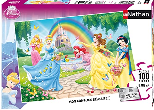 Nathan 86708 Disney Princess Puzzle, 100 Teile, bunt von NATHAN