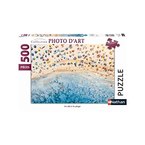 Puzzles Nathan 4005556871384 500 Teile-EIN Sommer am Strand Puzzle für Erwachsene von NATHAN