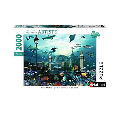 Nathan – Puzzle – 87874 – Aquarium Classic Grand Palace – 2000 Teile von Nathan