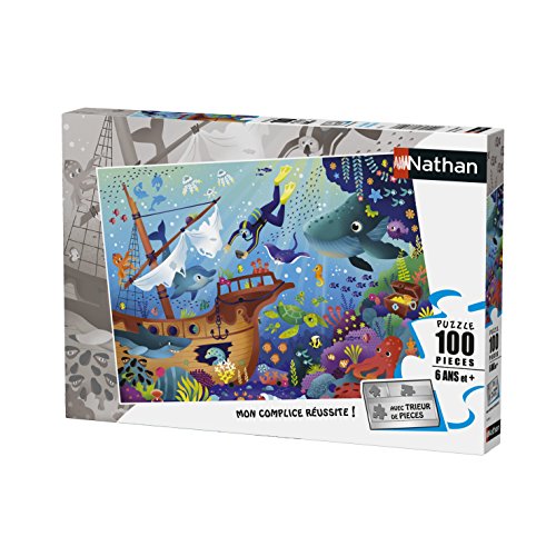 Nathan – Puzzle 100 Teile Die Unterwasserwelt, 86765 von NATHAN
