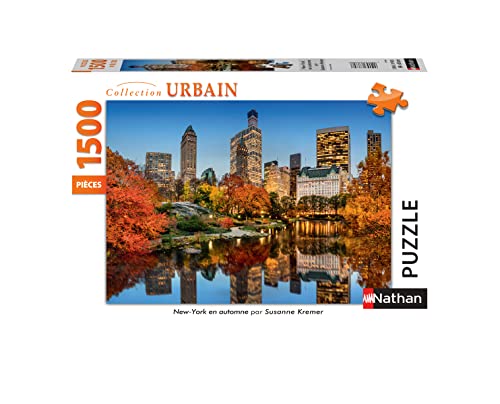 Nathan 87788 New York Puzzle Herbst 1500 Teile, andere, Norme von Nathan