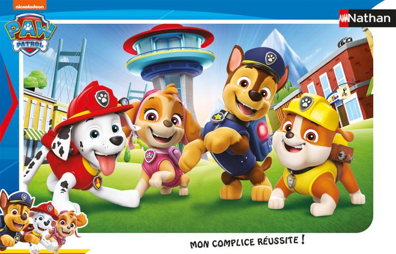Nathan Rahmenpuzzle - Die Paw'Patrol Welpen 15 Teile Puzzle Nathan-86184 von Nathan