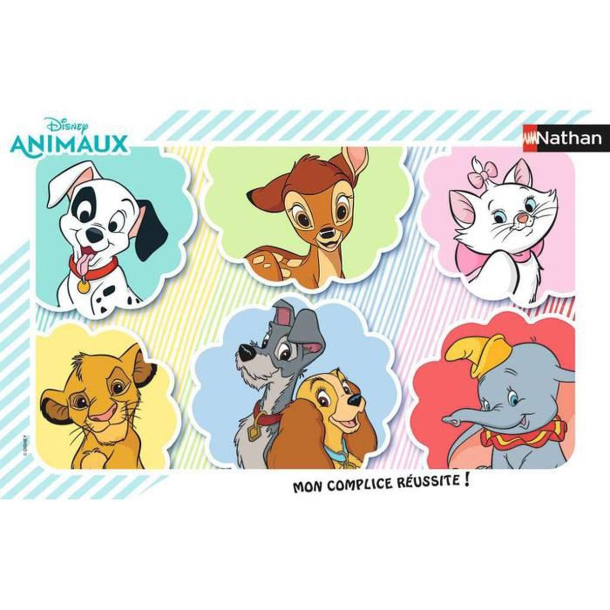 Nathan Rahmenpuzzle - Disney Animals 15 Teile Puzzle Nathan-86145 von Nathan