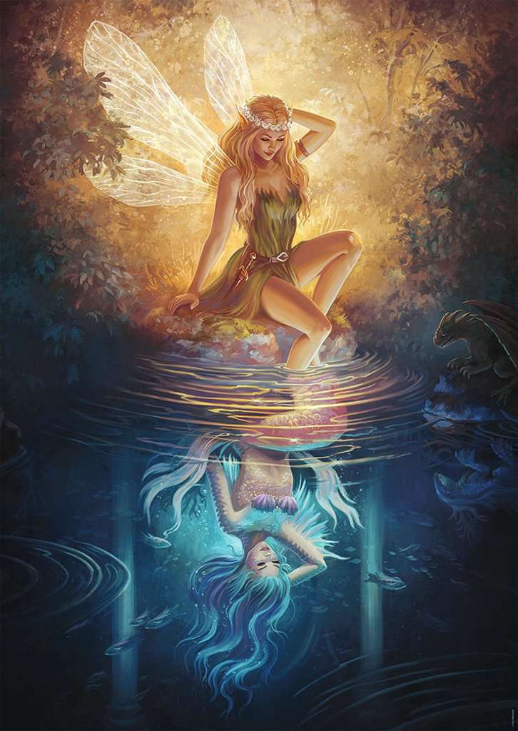 Nathan The Reflection of the Fairy 1500 Teile Puzzle Nathan-00934 Nathan The Reflection of the Fairy 1500 Teile Puzzle Nathan-00934 von Nathan