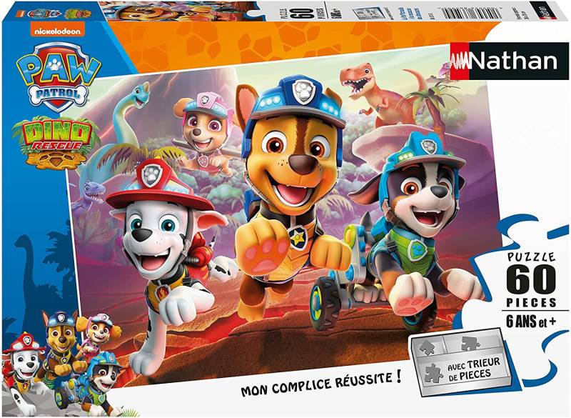 Nathan XXL Teile - Paw Patrol 60 Teile Puzzle Nathan-86575 von Nathan
