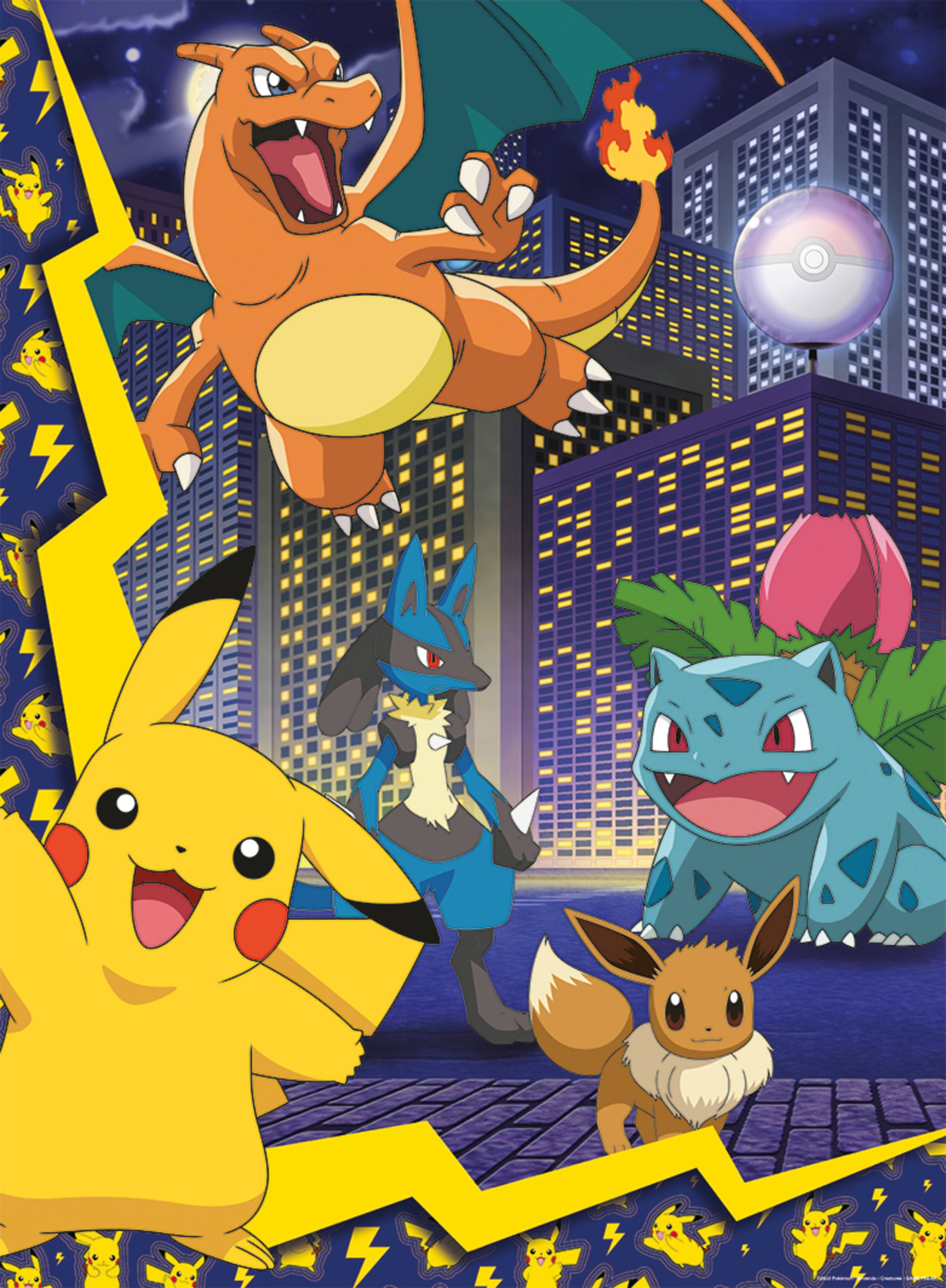 Nathan XXL Teile - Pokemon City 150 Teile Puzzle Nathan-86189 Nathan XXL Teile - Pokemon City 150 Teile Puzzle Nathan-86189 von Nathan