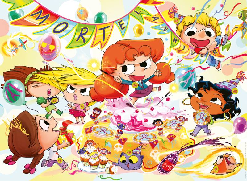 Nathan XXL Teile - Tödlicher Geburtstag - Tödliche Adele 150 Teile Puzzle Nathan-86198 von Nathan