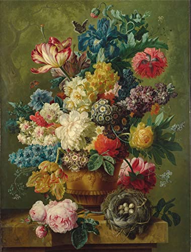 National Gallery 1000-teiliges Puzzle – Blumen in Einer Vase – hergestellt in Großbritannien – unglaublich detailliert – hochauflösendes Bild – 100% recyceltes Puzzlebrett von National Gallery