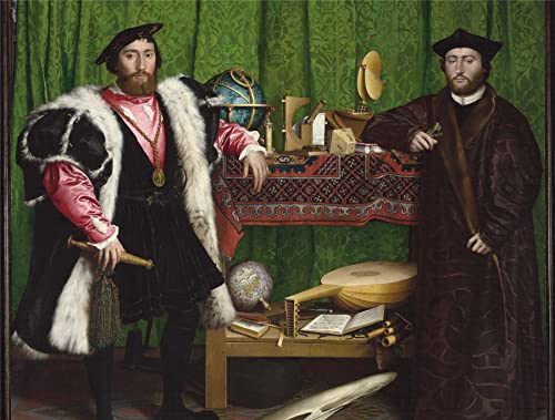 National Gallery's Jean de Dinteville and Georges de Selve ('The Ambassadors') 1000 Piece Puzzle von National Gallery