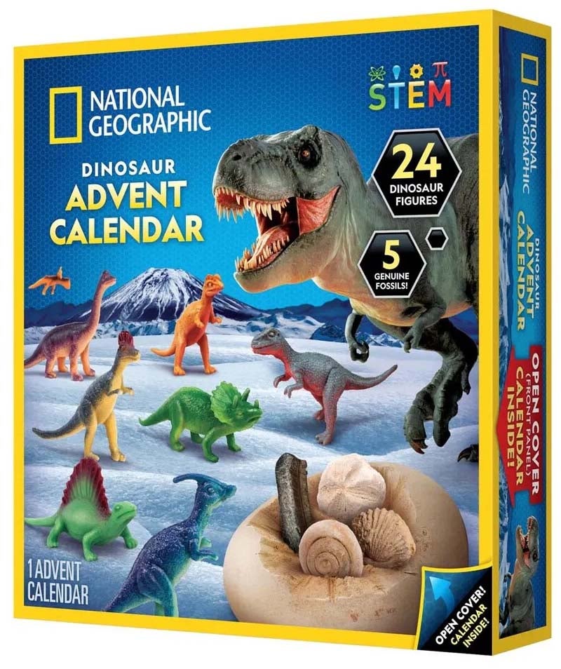 National Geographic Dinosaurier Adventskalender 2024 von National Geographic