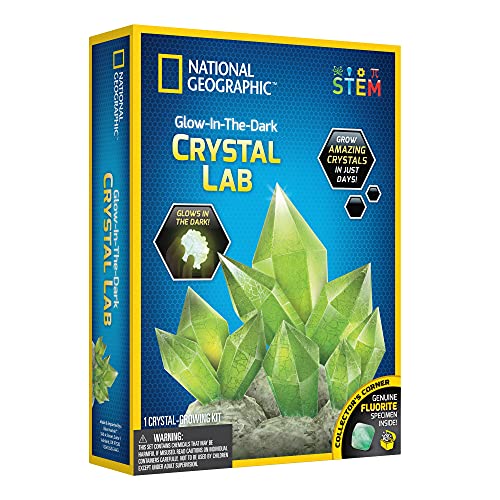 National Geographic Glow-in-The-Dark Crystal Growing Lab von National Geographic