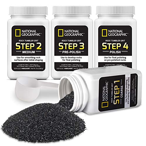 National Geographic Grit Refill for Rock Tumbler - Works with National Geographic, Lortone, Thumler and More National Geographic Grit Refill for Rock Tumbler - Works with National Geographic, Lortone, Thumler and More von Blue Marble