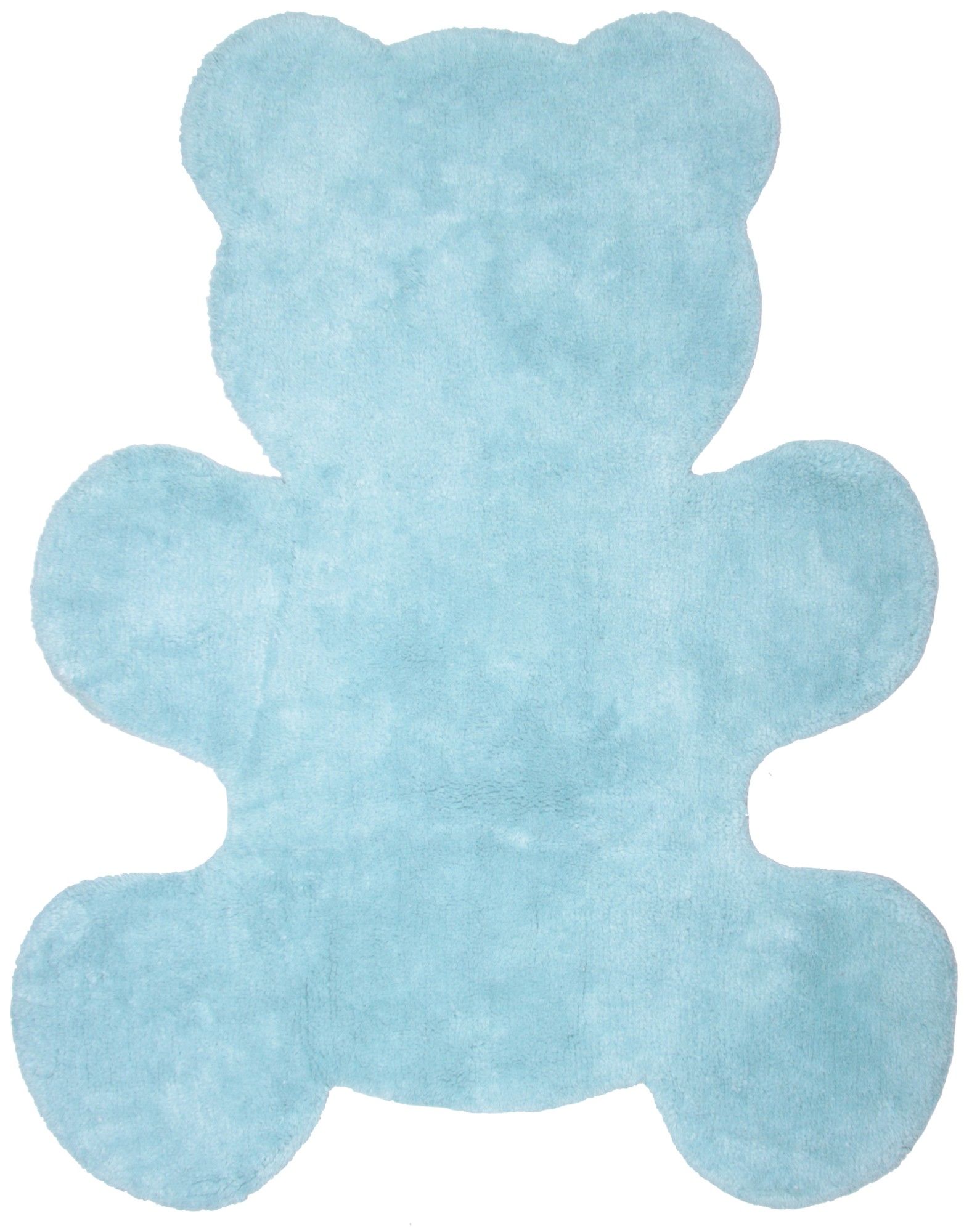 Nattiot Teppich Bär, 80x100 cm, Blau von Nattiot