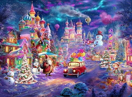 Nattork Jigsaw Puzzle 1000 Pieces for Adults, Christmas Castle,Challenging Adult Puzzles for Christmas Decor & Gift Nattork Jigsaw Puzzle 1000 Pieces for Adults, Christmas Castle,Challenging Adult Puzzles for Christmas Decor & Gift von Nattork